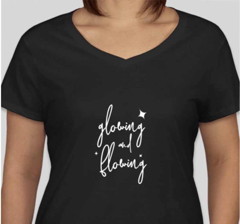 Glowing and Flowing T-Shirt